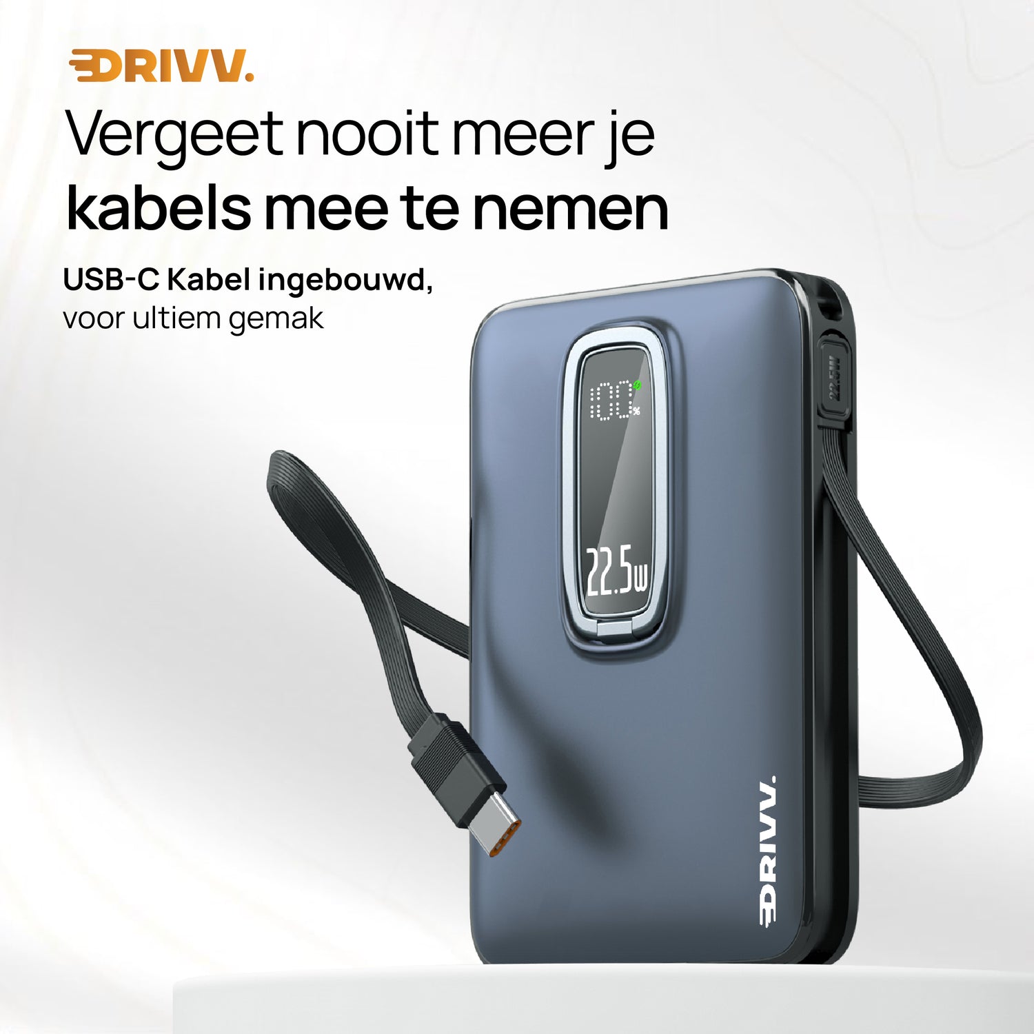 Magnetische Powerbank 10.000 mAh geschikt voor MagSafe