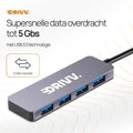 USB-C Hub met 4 USB 3.0 Poorten – Meer apparaten, minder gedoe 6