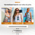 Waterdicht Telefoonhoesje – Blijft drijven en beschermt - Zwart - 6.5 inch 8
