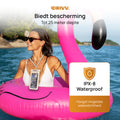 Waterdicht Telefoonhoesje 2 Pack – Bescherming voor wateractiviteiten - Beige 7