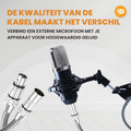 XLR Microfoonkabel – Kraakhelder geluid zonder ruis 7