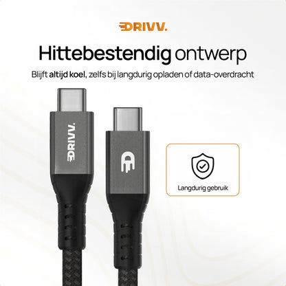 USB C naar USB C 4.0 Kabel