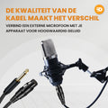 XLR Female naar 6.35 mm Jack Kabel – Helder geluid zonder ruis 7