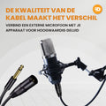 XLR naar 6,35 mm Jack Kabel – Betrouwbare audioverbinding - 2 meter 7