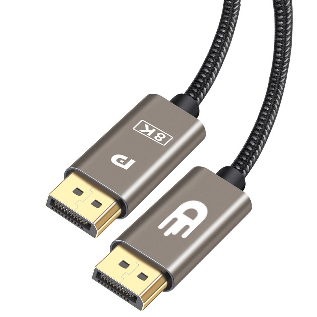 DisplayPort Kabel 1.4 - Modern Grey