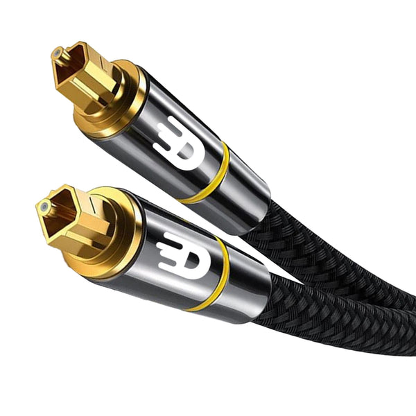 Optische Toslink Kabel – Kraakhelder geluid zonder storingen - 10 meter