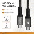 USB-C naar USB-C Kabel 4.0 – Tot 240W opladen en 8K beeld 4