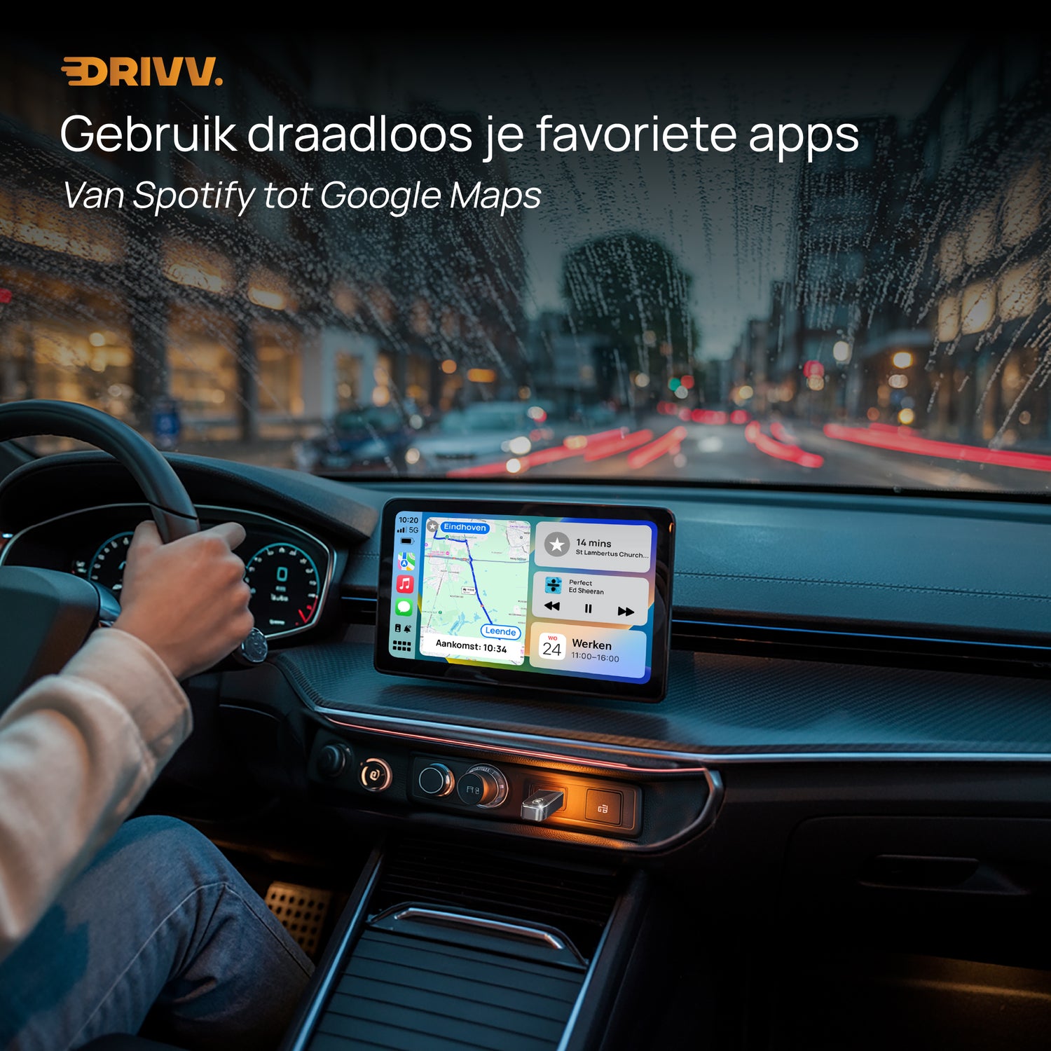 Draadloze CarPlay Dongle – Maak Apple CarPlay volledig draadloos