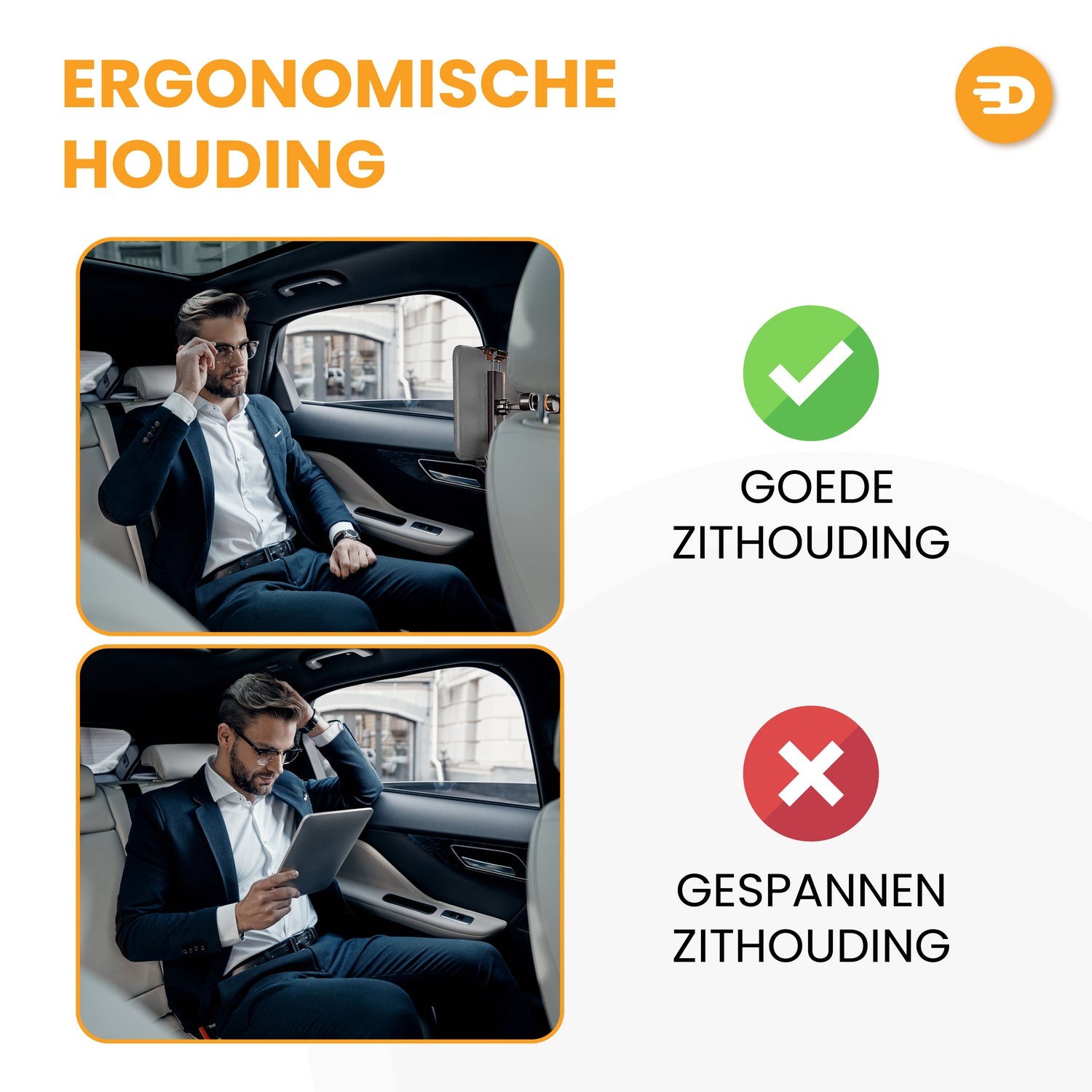 Luxe Tablet Houder Auto
