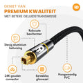 Optische Toslink Kabel – Kraakhelder geluid zonder storingen - 1 meter 3