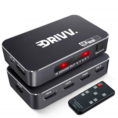 HDMI Switch 4K 60Hz – Eenvoudig schakelen tussen apparaten
