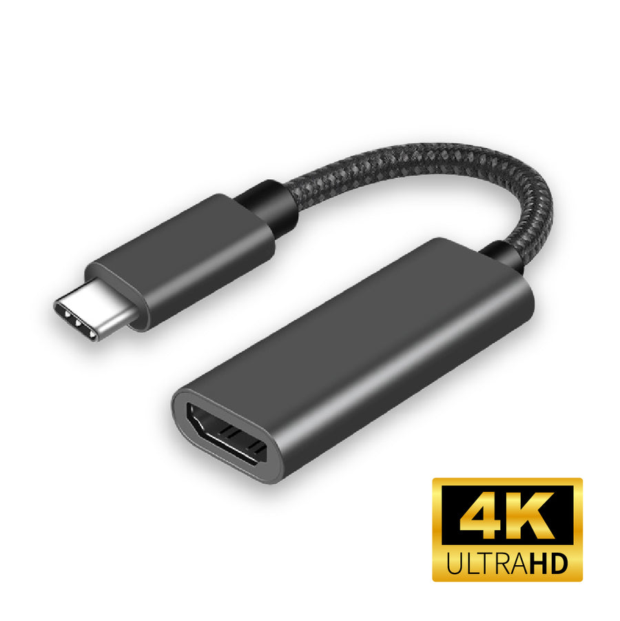USB-C naar HDMI Adapter – Vloeiend 4K beeld en geluid