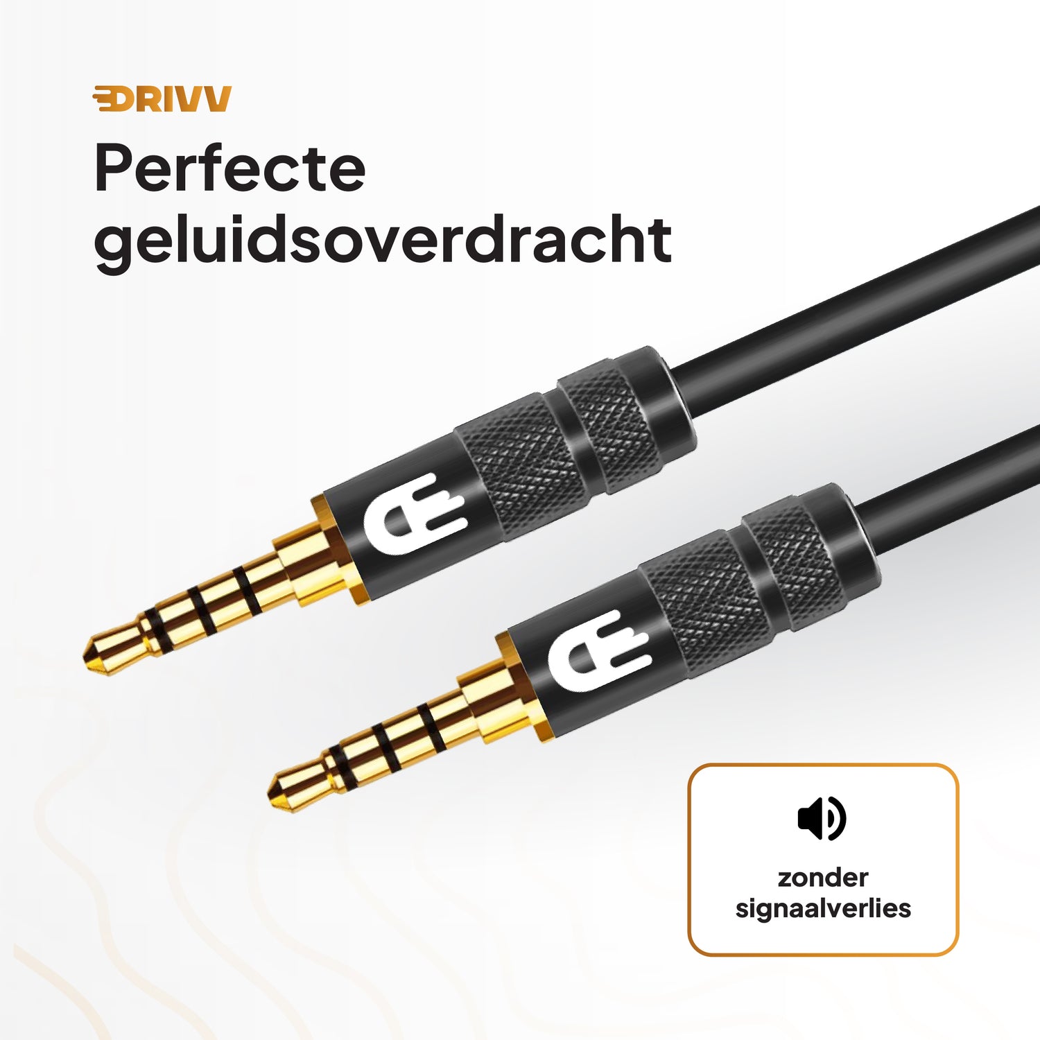 AUX Kabel - Jack naar Jack 3.5 mm