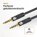 AUX Kabel 3,5 mm – Heldere audio zonder storingen - 2 meter 3