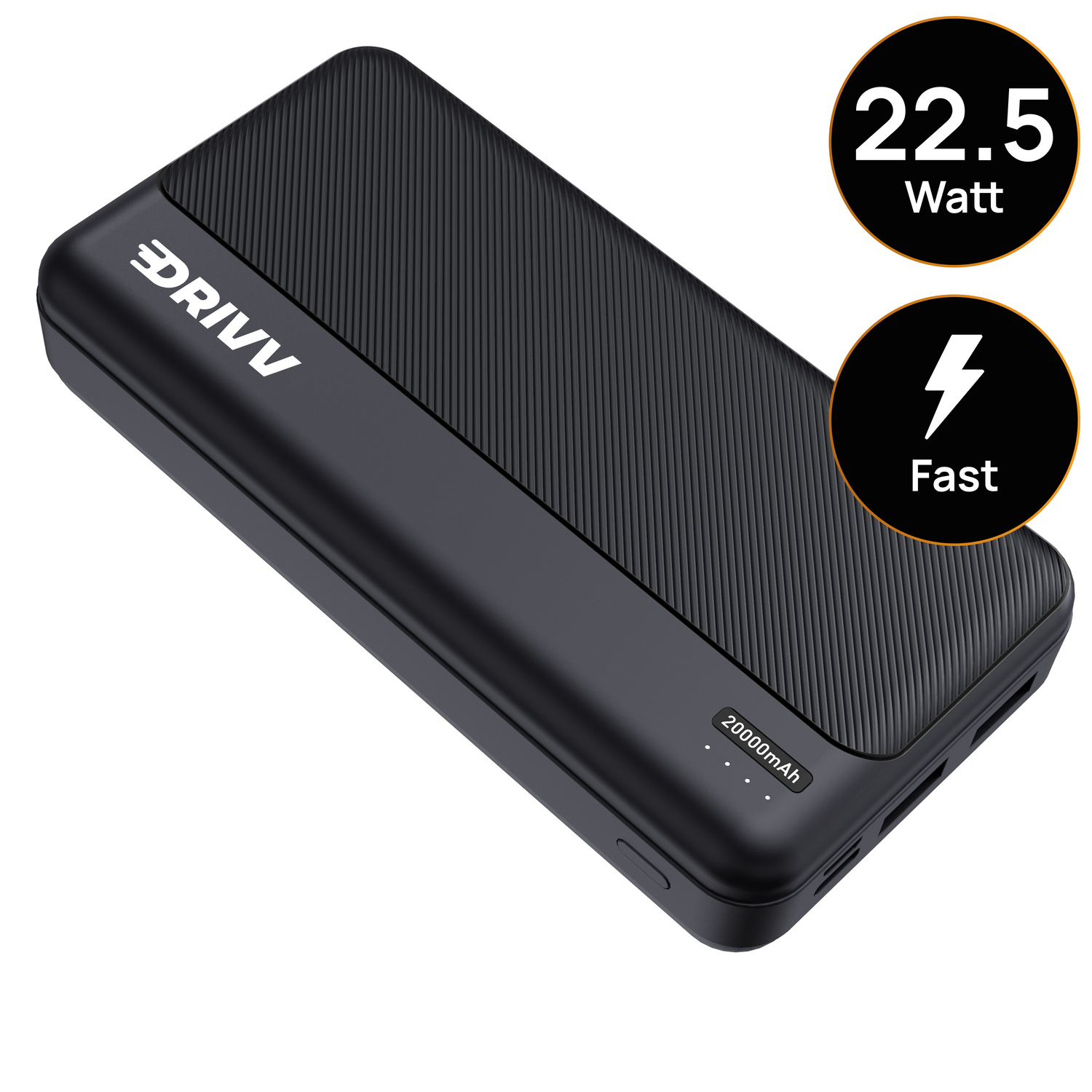 Powerbank 20.000 mAh - 22.5W Snellader