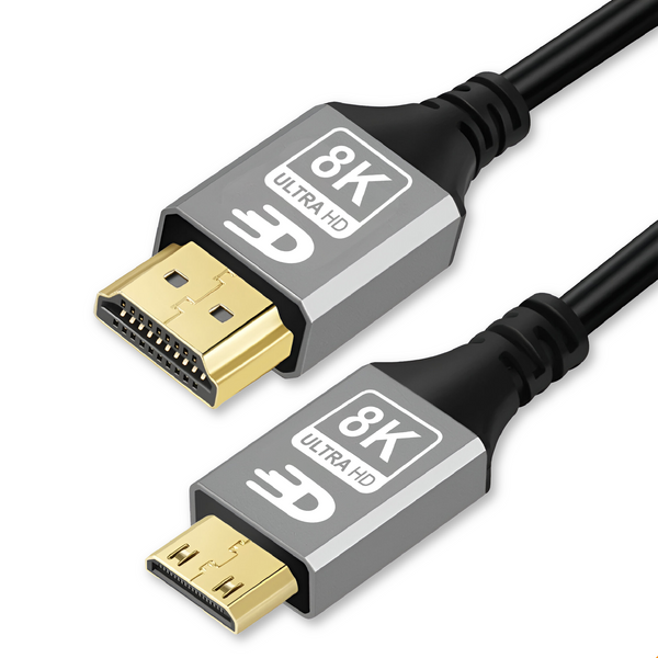 Mini HDMI naar HDMI Kabel – Eenvoudig aansluiten op beeldschermen - 1 meter