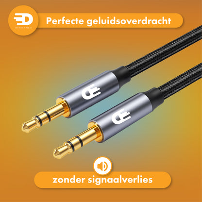 AUX Kabel - Jack naar Jack 3.5 mm