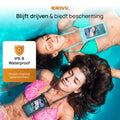 Waterdicht Telefoonhoesje – Blijft drijven en beschermt - Zwart & Cyaan 8