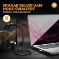 3,5 mm naar dual 6,35 mm Kabel – Voor heldere audio-overdracht - 3 meter 8